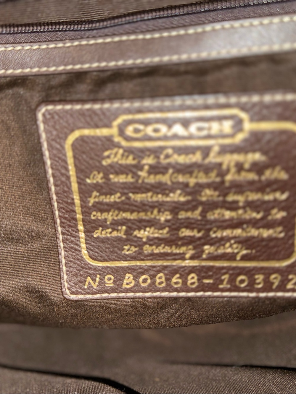 Coach signature canvas duffle - Picture 11 of 11